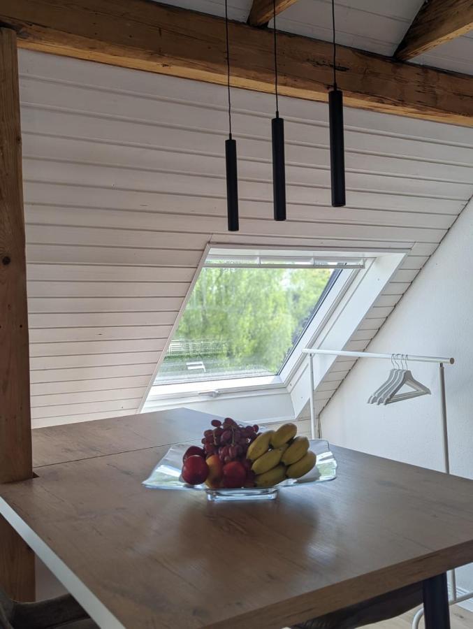 Helles Dachgeschoss-Appartement Krefeld Luaran gambar